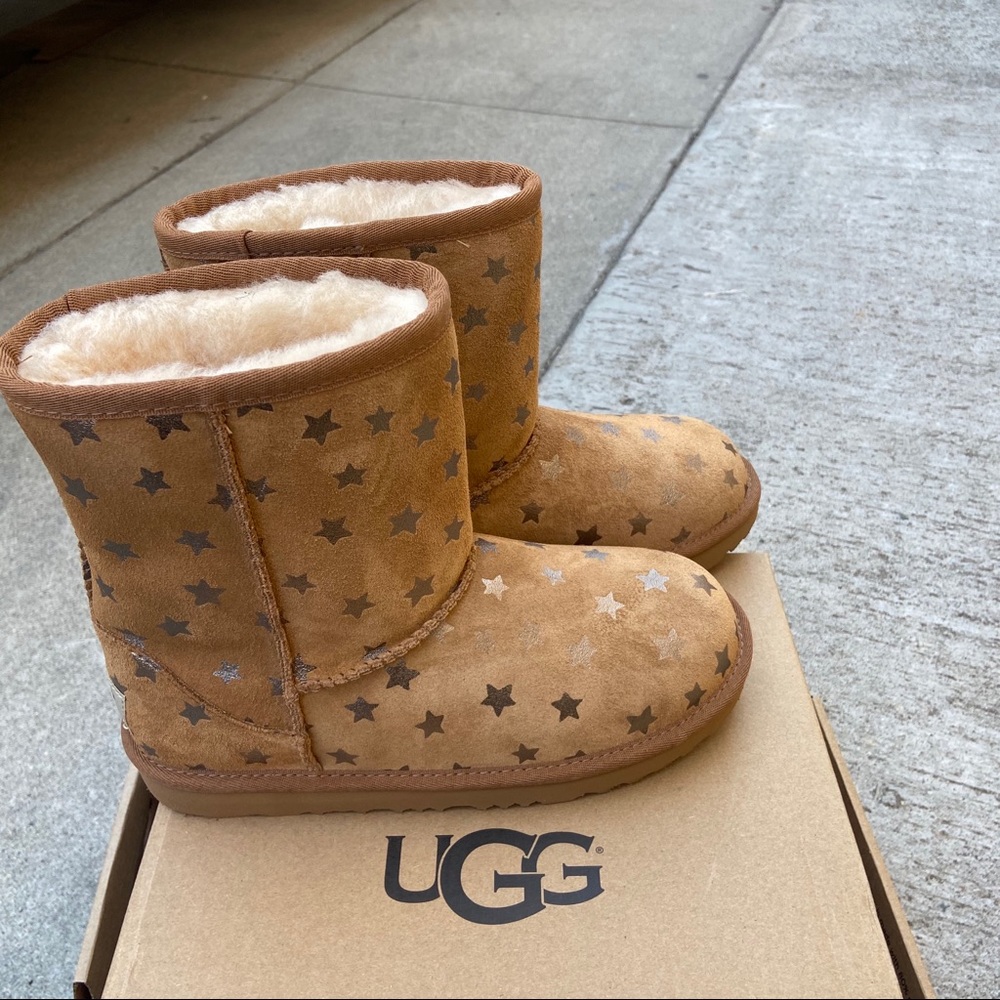 UGG AUTHENTIC KIDS STAR BOOTS Sz 3,4 new - Picture 13 of 13